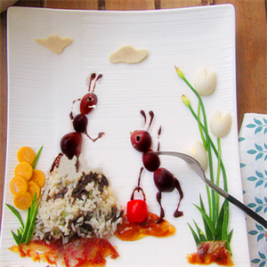 蚂蚁圈圈创意菜