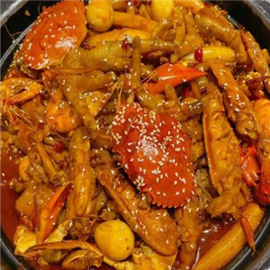 莲塘肉蟹煲