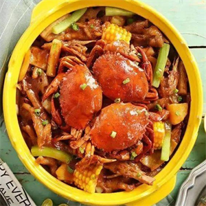 巴厘焖肉蟹煲