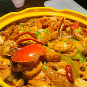 小九家肉蟹煲