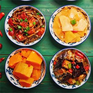 贪吃乐小碗菜豆花饭